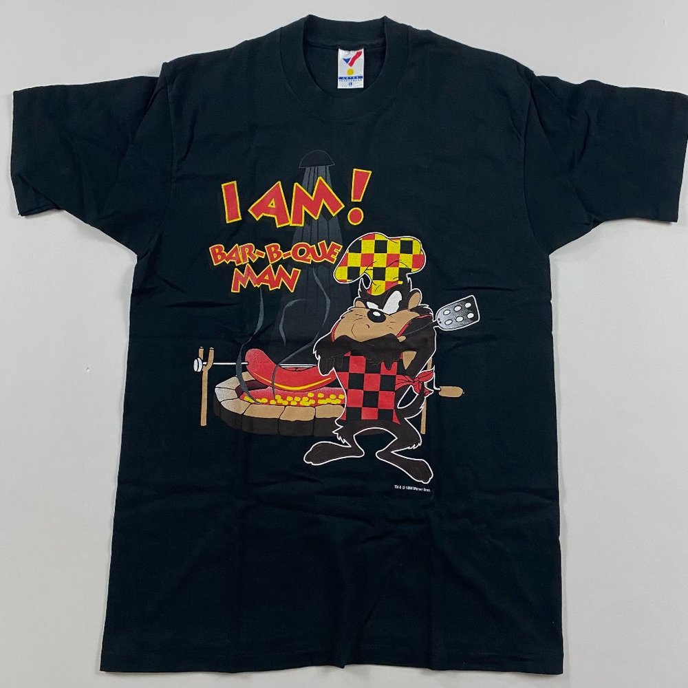 Vintage NWOT 90s Taz Tasmanian Devil T Shirt Mens Medium Looney Tunes Made USA